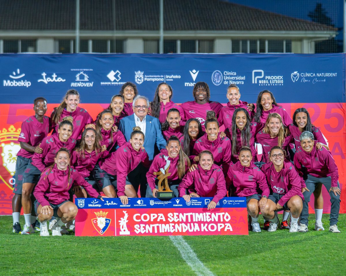 SpheraTenerife's tweet photo. #FutFem | El #CDTFemenino se impone en la #CopaSentimiento tras ganar al #CAOsasuna (0-1), con gol de Ouzraoui y empatar ante la #RealSociedad (0-0; 3-2 en los penaltis).
(📸 @CDTFemenino) https://t.co/R4LuMXoeQD