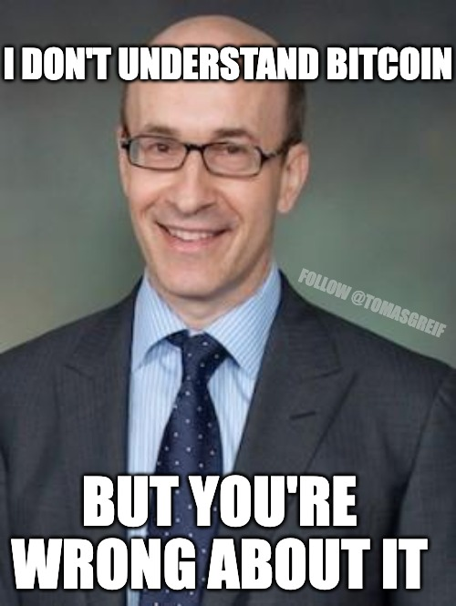 Kenneth Rogoff is a classic case of:
