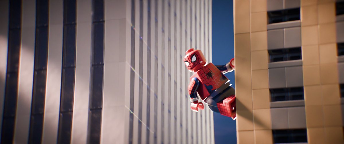 SpreeAnimations's tweet photo. Working on a LEGO Spider-Man Limited Series, created in Blender 3D 
Here’s some early stills. More updates will be released throughout production so stay tuned! 
#b3d #lego #blender #SpiderMan https://t.co/PGWz2dXK3l