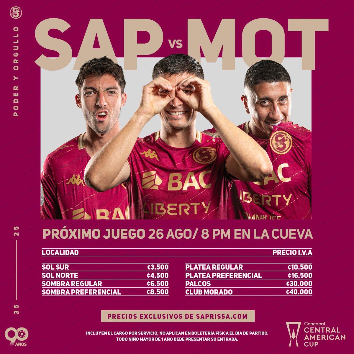 Deportivo Saprissa 💜 tweet media