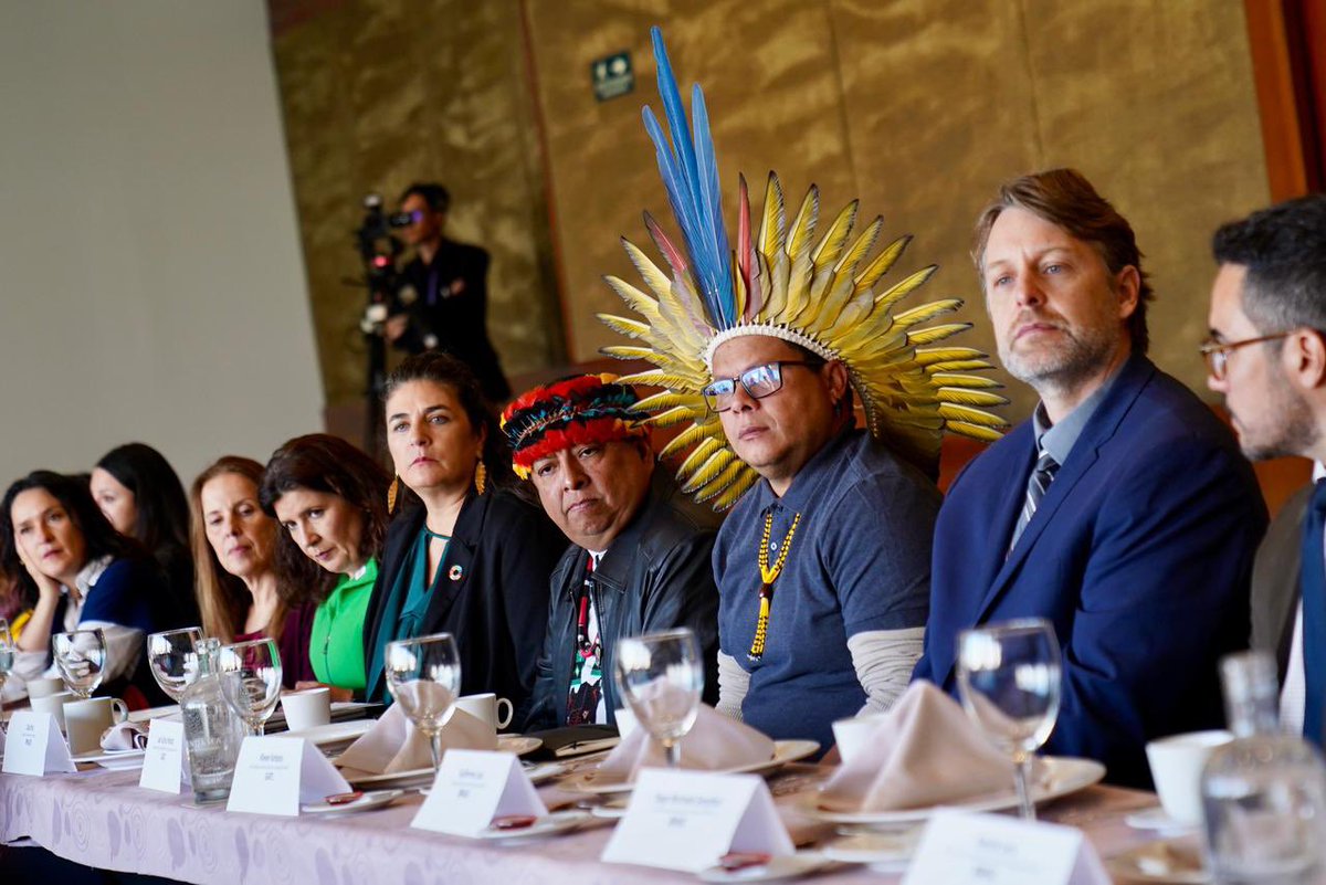 PnudColombia's tweet photo. En el marco del V encuentro de presidentes de la OTCA se reúnen los 8 países en un diálogo técnico y político regional sobre el Fondo Bosques Tropicales por Siempre (TFFF) con el objetivo de establecer un conocimiento común del mecanismo y evaluar el apoyo. https://t.co/HqnMjCxiXh
