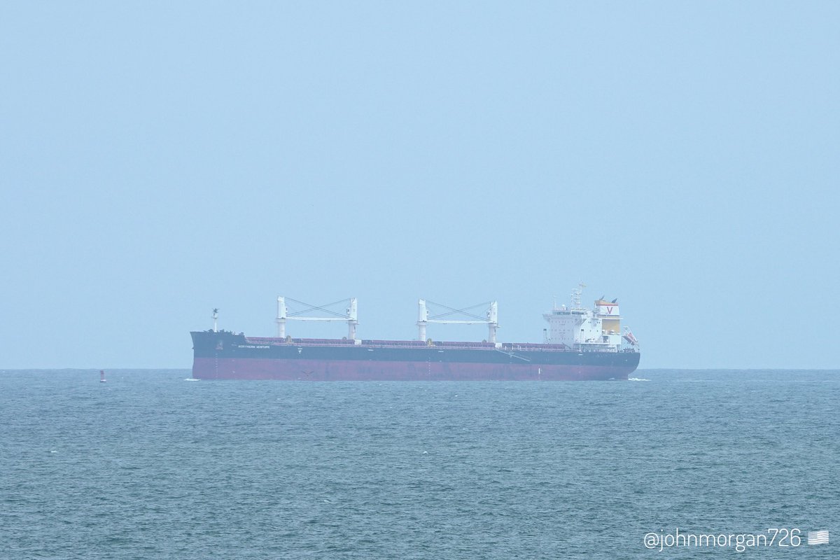 johnmorgan726's tweet photo. The NORTHERN VENTURE, IMO:9978779 en route to Norfolk, Virginia, flying the flag of Hong Kong 🇭🇰. #VenusHorizon #BulkCarrier #NorthernVenture #ShipsInPics https://t.co/pCQT5bxj9o