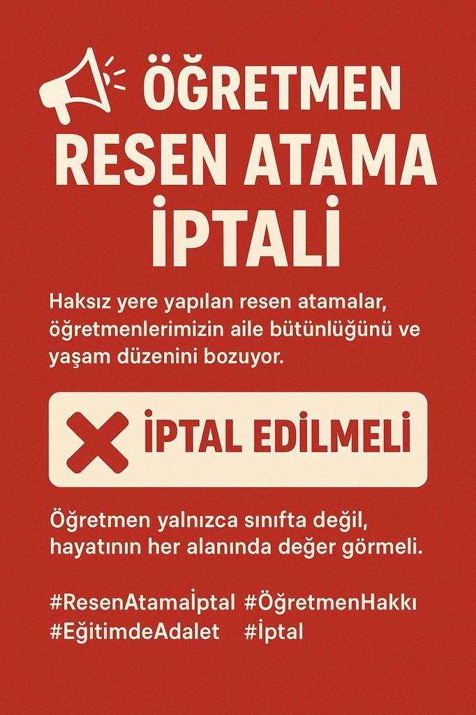 #MebResenAtamalarKalksın <a href="/Yusuf__Tekin/">Yusuf Tekin</a> <a href="/mebogretmen_/">MEB Öğretmen</a> <a href="/talatyavuz29/">Talat YAVUZ</a> <a href="/TalipGeylan06/">Talip Geylan</a> <a href="/cftcblnt/">Bülent ÇİFTCİ</a>