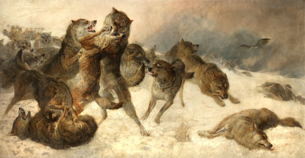 The Struggle for Existence 
— George Bouverie Goddard (1879)