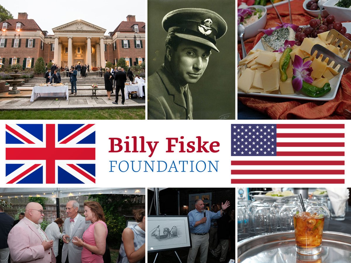 Today’s the big day! We look forward to tonight’s festivities and to raising a glass to the ‘Special Relationship’ between the US and the UK. Photos of the big night to come... #UKinUSA #BillyFiske #601Squadron