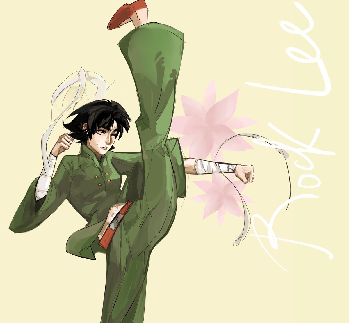 inwir7's tweet photo. #NARUTO #rocklee https://t.co/0qLA9VuHt4