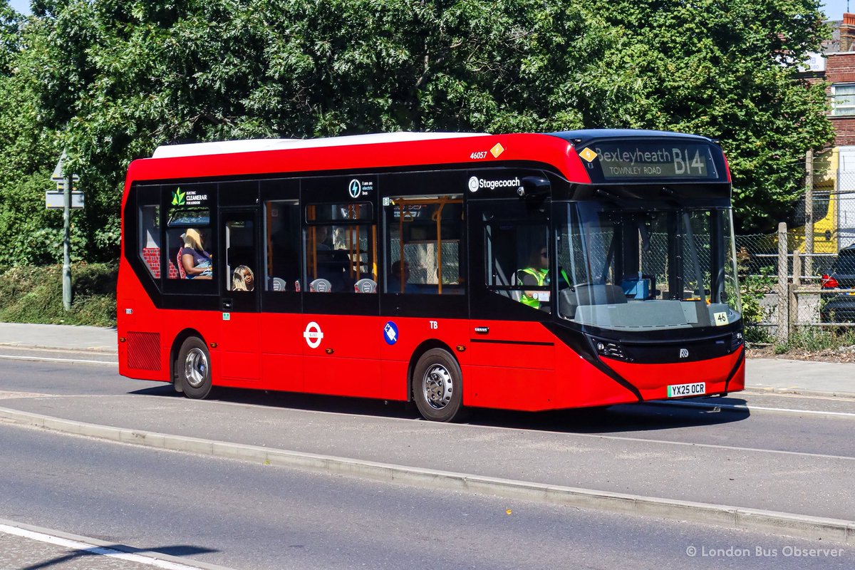 LDNBusObserver's tweet image. Stagecoach London: 46057 (YX25 OCR) - Route B14

© London Bus Observer
📅: August 17, 2025 | 📸: Canon EOS 250D