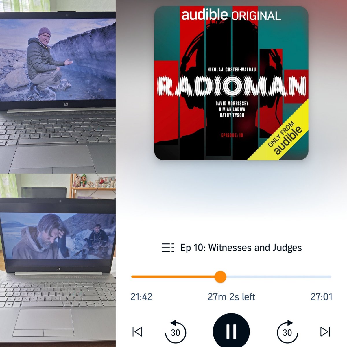 NinaNorlund's tweet photo. The day before I go back 2 work, I always listen 2 or watch a Kipper Boys production. This year, it turned into a whole week since I did all 3! #AnOptimistsGuideToThePlanet you can find on YT or Bloomberg. #AgainstTheIce is still on Netflix &amp; #Radioman on Audible. Check them out! https://t.co/yvmC9963B3