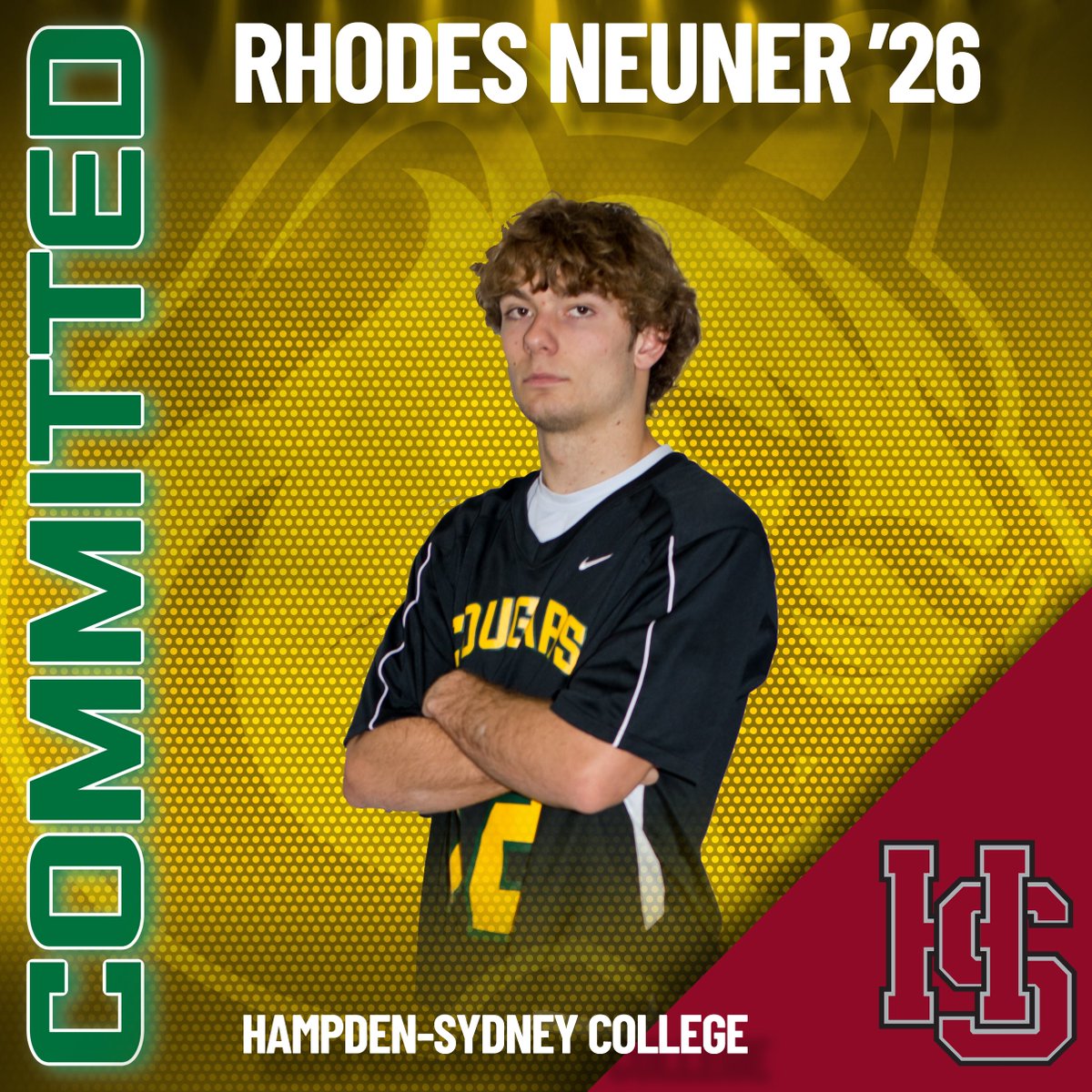 Congratulations Rhodes on your commitment to <a href="/HSCLacrosse/">Hampden-Sydney Lacrosse</a>!