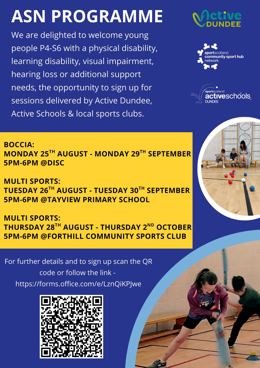 Dundee Community Sport Hubs tweet media