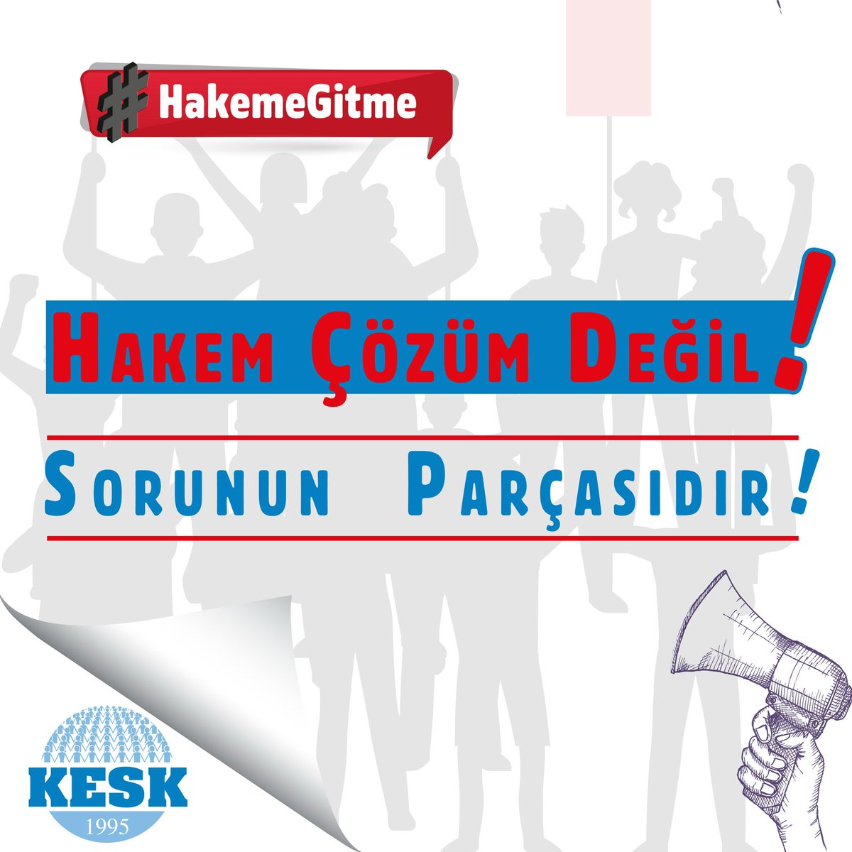❗️#HakemeGitme

🔴Hakem Çözüm Değil Sorunun Parçasıdır!