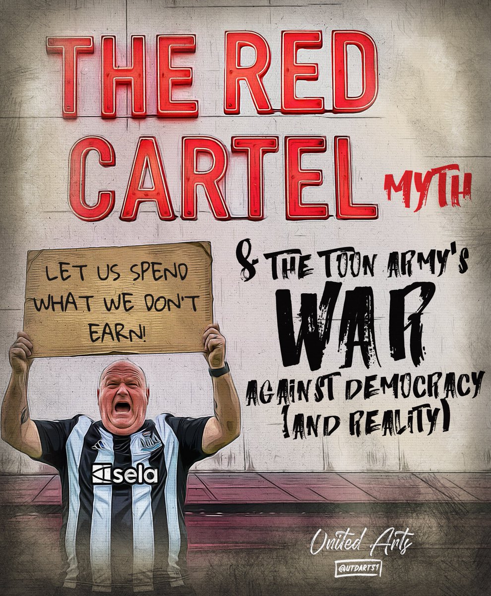 🇾🇪 The 'Red Cartel' Myth &amp; The Toon Army's War Against Democracy (And Reality) 🧵
 
🚨 Warning! This article contains high concentrations of uncomfortable truths, democratic principles, and basic financial literacy. If you're a Newcastle or Manchester City fan allergic to