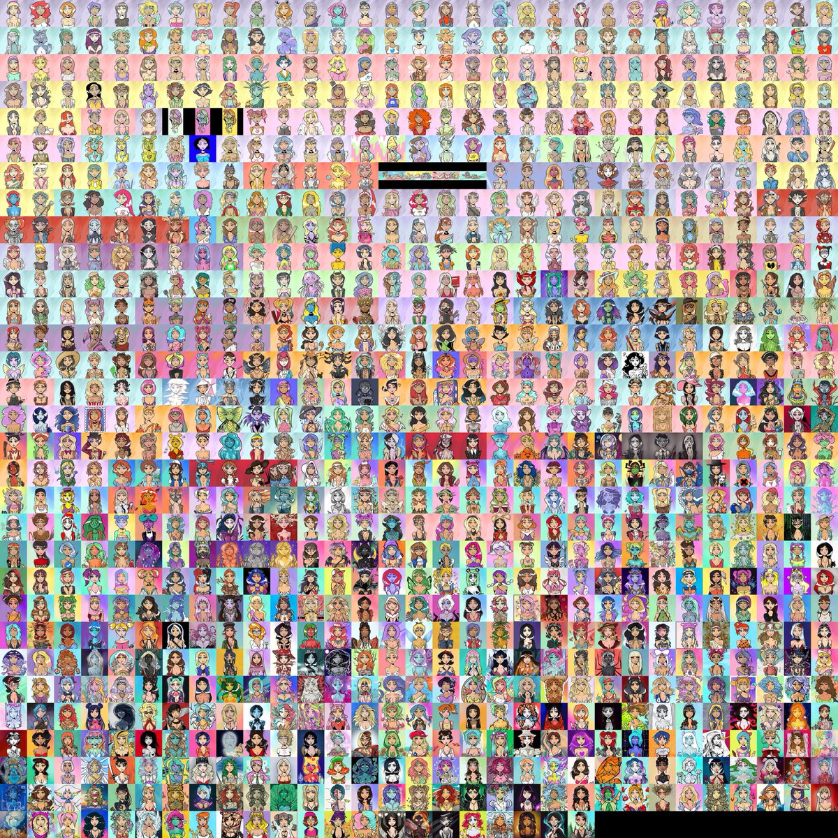 Take a moment to look at all the MetaVixens that have been minted since February 2022. 

An artist has been working hard behind this project, her name is Ana.

Floor Price: 0.31 WETH <a href="/0xPolygon/">Polygon</a>