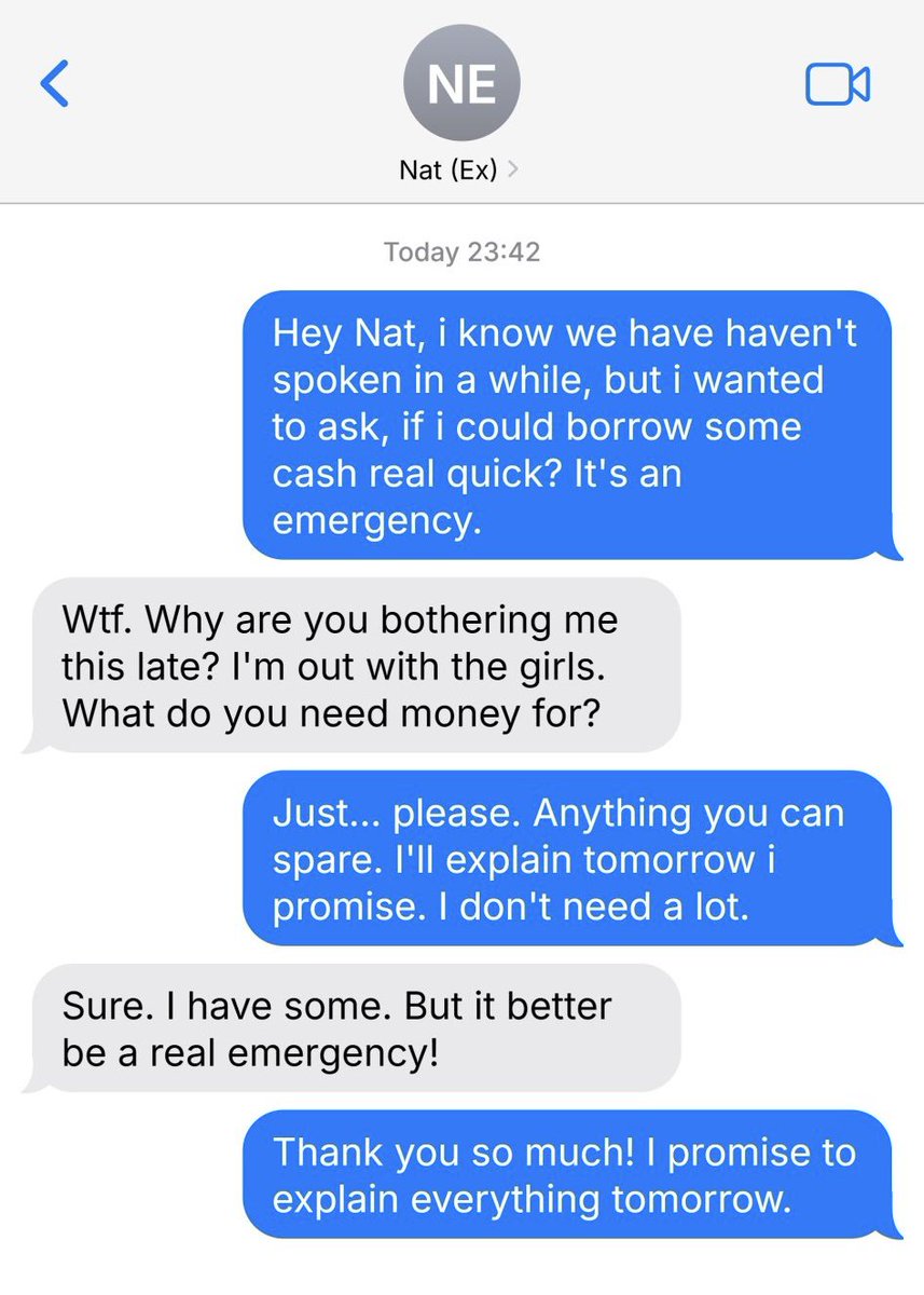 CatfishBully1's tweet photo. Borrow money, so you can SEND to me.

Be like this diaper-wearing little LOSERTARD piggyboy 🐷🐽

I made him BEG his ex-gf for cash.

The very same ex-gf, who broke up him with him, because she discovered his diaper-fetish 😂

Now he can’t explain himself. But what do i care? 😈

I’m laughing all the way to the bank with his ex-GFs money 😎💸

catfish scamdom findom paypig finsub