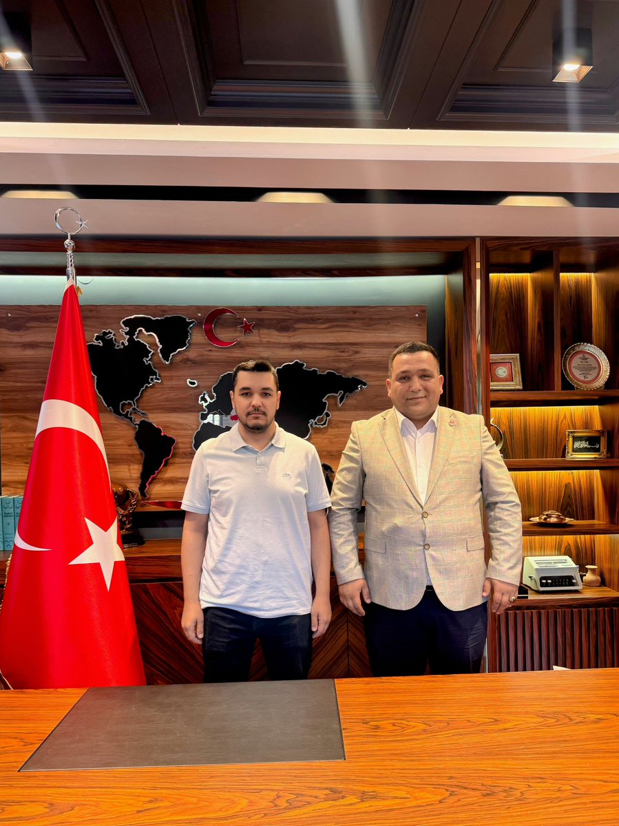 Büyük Birlik Partisi Genel Başkan Yardımcısı Sayın Ekrem ALFATLI ve Alperen Ocakları Genel Başkan Yardımcısı Sayın Ömer Faruk ALFATLI 'yı makamında ziyaret ederek programlar ve süreçler hakkında istişarelerde bulunduk.

Misafirperverliklerinden dolayı teşekkürlerimizi sunarız.