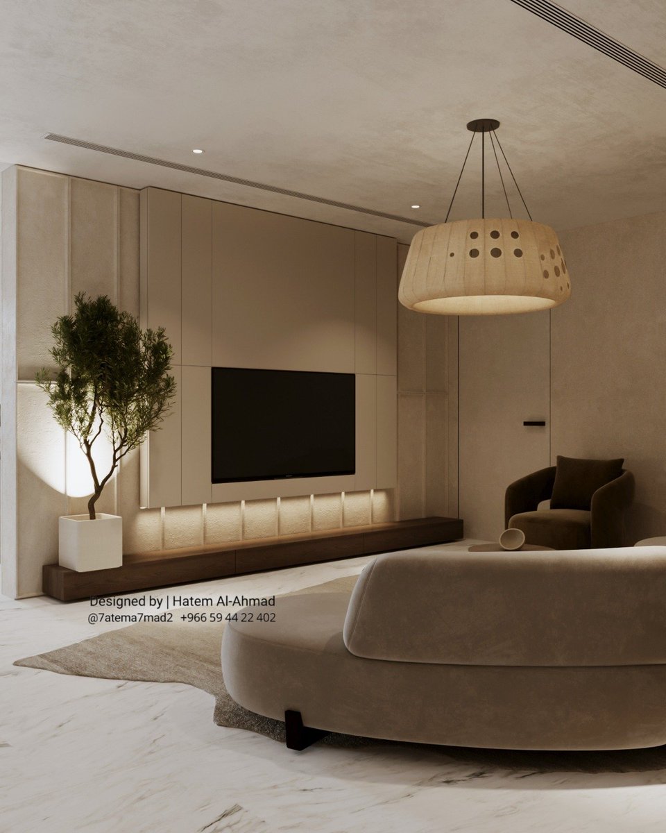 تصميم الديكور من اعمال مصمم الديكور حاتم الاحمد 

#تصميم_داخلي