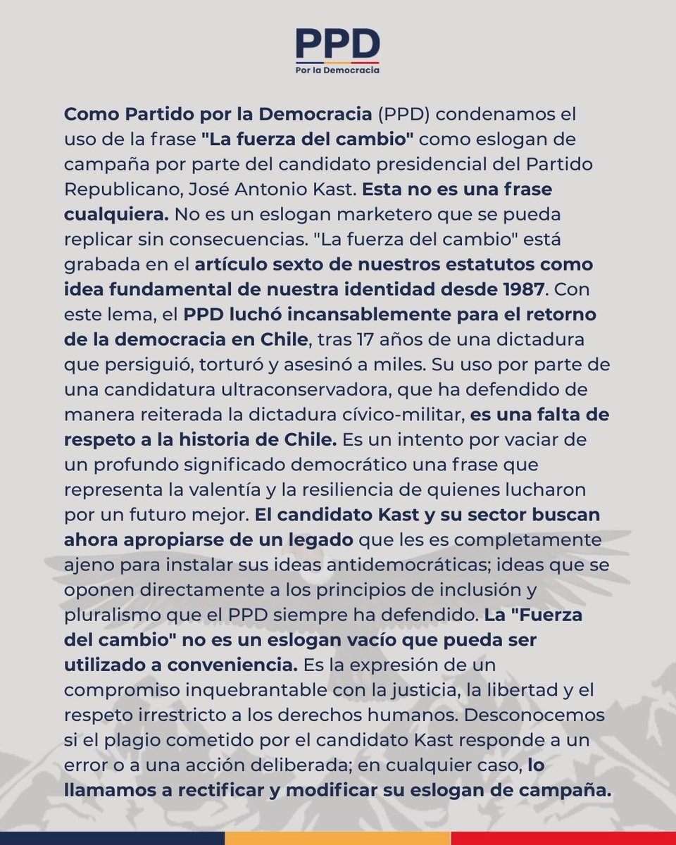 Partido Por la Democracia tweet media