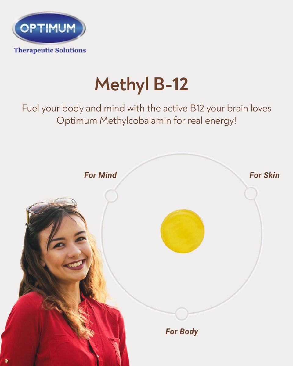 ots_supplements's tweet photo. Feeling run down or having trouble concentrating?
Methyl B-12 supports your mind, body, and skin, giving you the boost you need to feel and function your best.
Get yours
https://t.co/M5fSi6Lulq
#MethylB12 #EnergySupport #Wellbeing #MindBodySkin https://t.co/a2OQIuWrZm