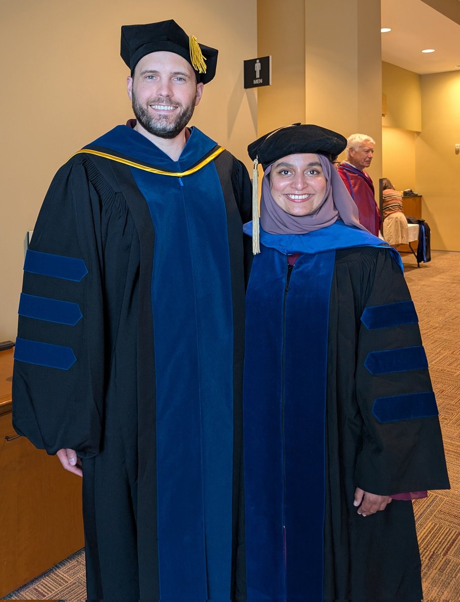 Evan Worden (@wordenevan) on Twitter photo So many bittersweet emotions as I bid farewell to my first graduate student Dr. <a href="/LeenaKariapper/">Leena Kariapper</a>. Congratulations on completing your PhD and best of luck! We will miss you! So many bittersweet emotions as I bid farewell to my first graduate student Dr. <a href="/LeenaKariapper/">Leena Kariapper</a>. Congratulations on completing your PhD and best of luck! We will miss you!