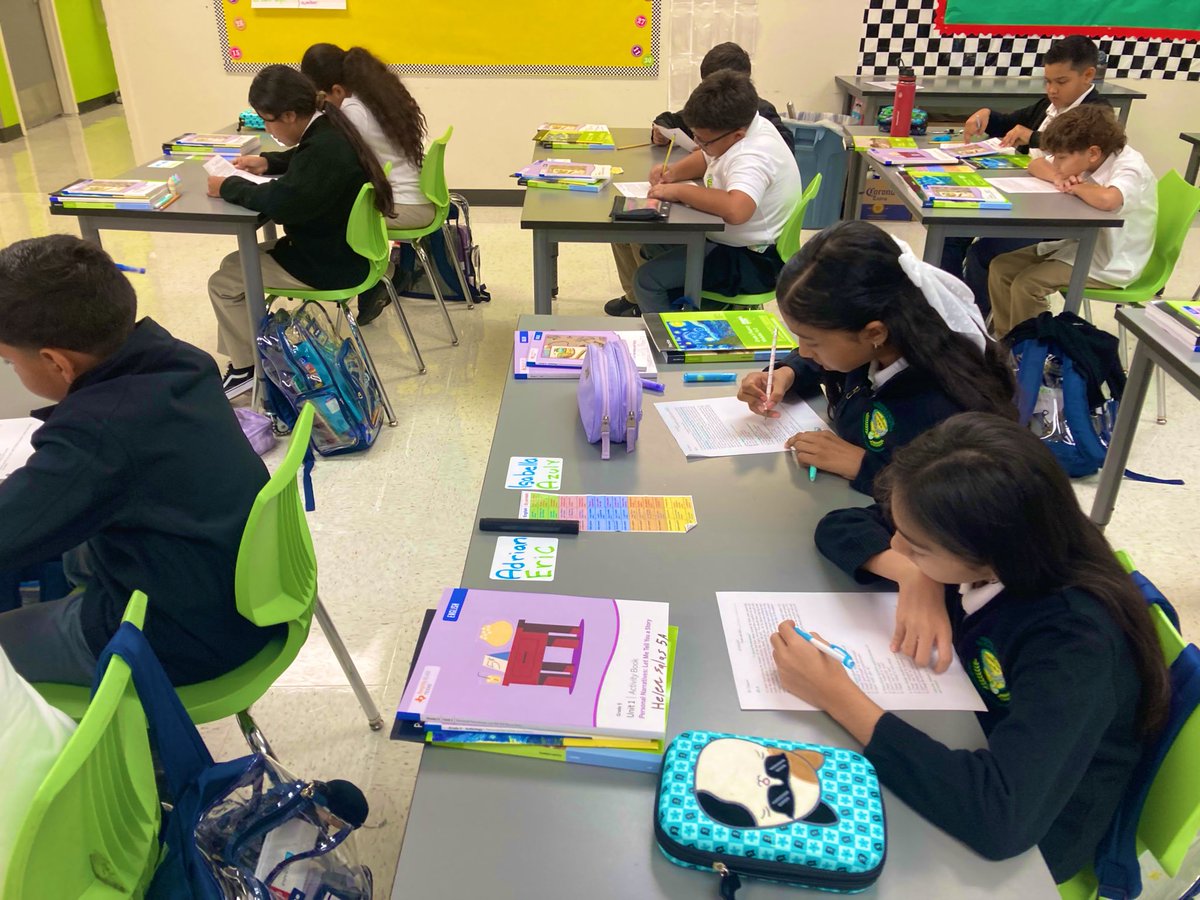 <a href="/TAGinPG/">School for TAG in Pleasant Grove</a> it’s off to the races! Our school year has started with exemplary journaling, expectations’ setting  and diving into knowledge! Authentic student discourse is key in every lesson and academic interaction. This is life at the best school in TX! <a href="/dallasschools/">Dallas ISD</a> <a href="/DrReyC/">Dr. Rey Cervantes</a>
