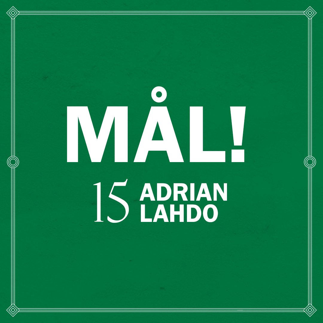 hammarbyfotboll's tweet photo. 66' Lahdo igen! Efter en hörna placeras hans andra mål dit, även denna gång från halvdistans och i trakterna av krysset.
#KIFHIF | 0-2 | #Bajen https://t.co/kOiC3qkeSx