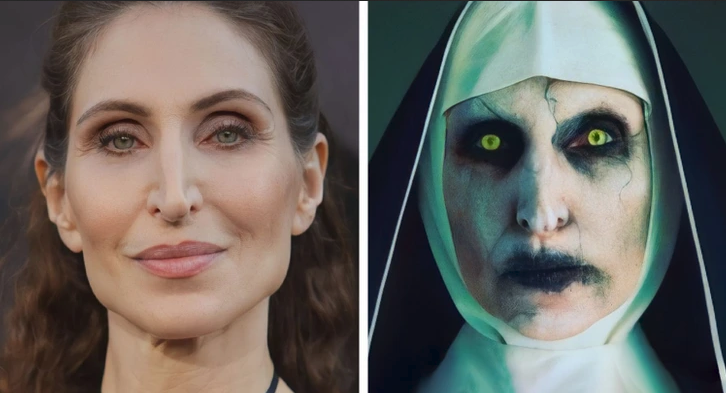 Cómo se ven los actores de películas de terror sin maquillaje 🧵

1/ Valak – Bonnie Aarons (The Conjuring 2, 2016)