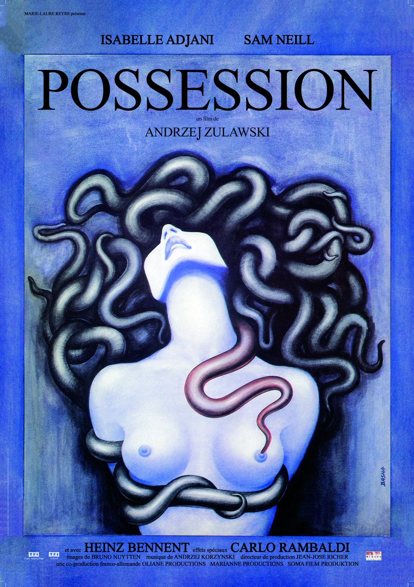 cineinminente's tweet photo. El clásico del director polaco Andrzej Żuławski, POSSESSION (1981), protagonizada por Isabelle Adjani y Sam Neill, llegará a #CineInminente a partir septiembre en su versión restaurada gracias a @miradamex
#NosVemosEnElForo 〰 🔆
#tehuacán #cinema #possession #AndrzejŻuławski https://t.co/Y4ucPPqiCc