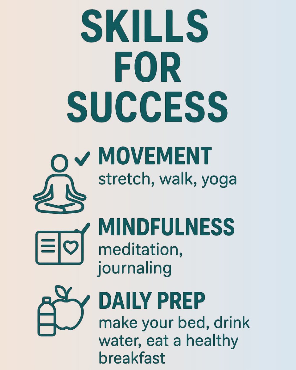 ✨ Back-to-school season means getting back to morning routines! ✨

Elk Grove Township Youth Services encourages you to start your day with less chaos and more calm. Try adding some of these quick habits in the graphic below.

 #ElkGroveTownship #YouthServices
