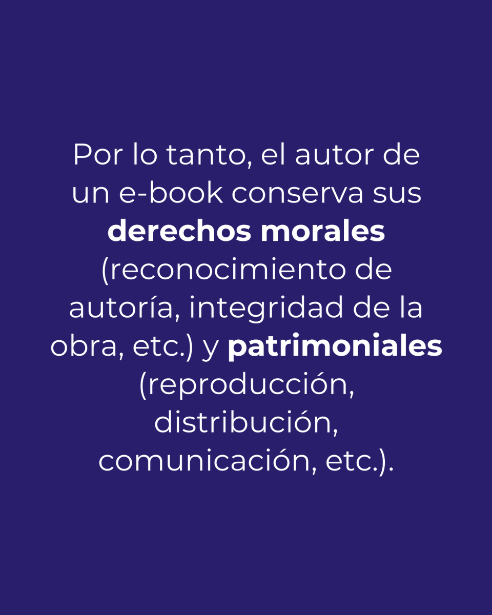 CADRA_Argentina's tweet image. 📚💻 ¿Un libro electrónico tiene derecho de autor? Te lo contamos en este post.

Con el crecimiento de los libros electrónicos también aumentó la vulneración de los derechos de autor, especialmente a través de descargas ilegales y la circulación de contenidos en grupos de...