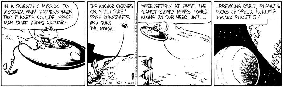 Calvinn_Hobbes's tweet image. Wouldn’t group projects be easier with rocket fuel? #CalvinandHobbes #ImaginationRunWild