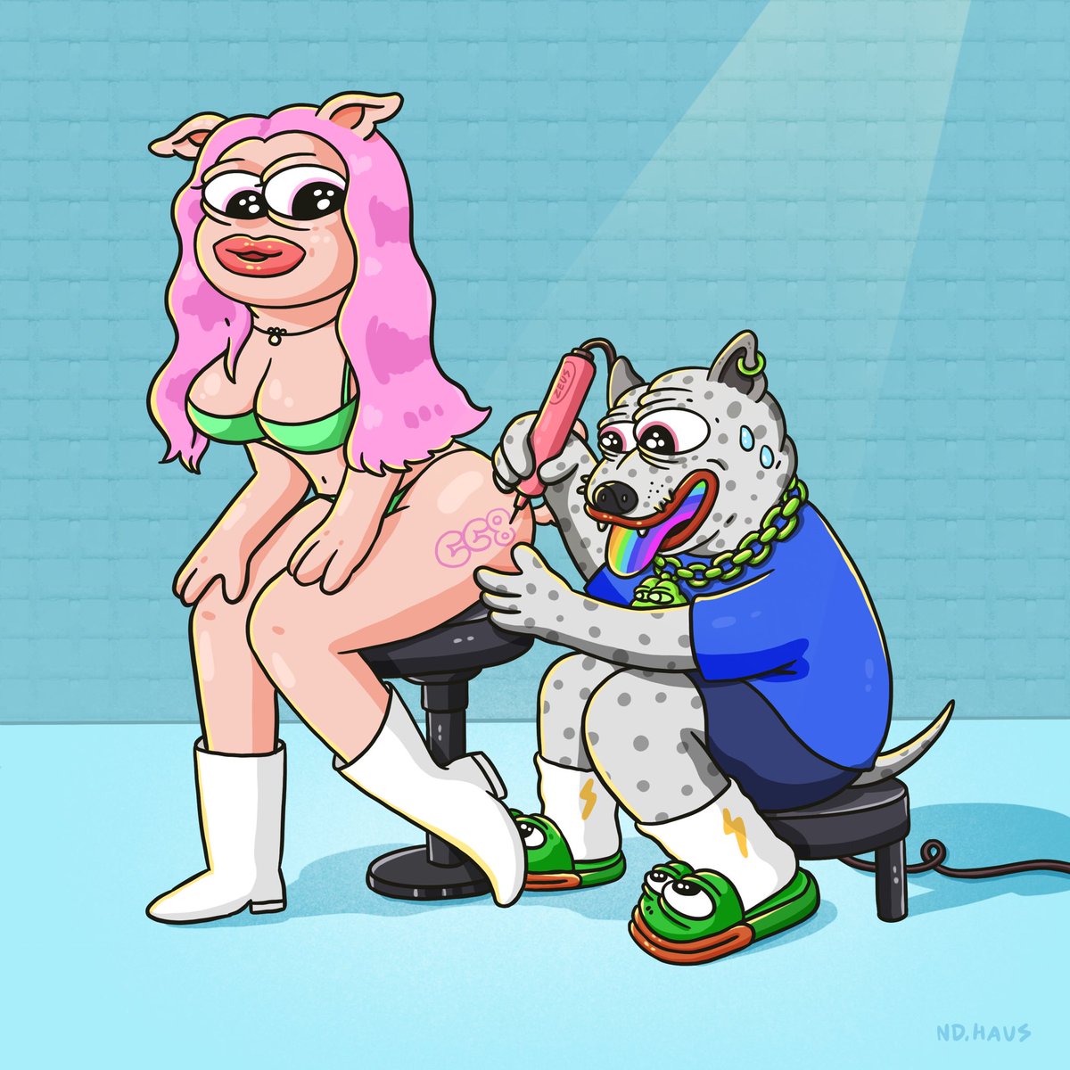 Ink’s ready, cheeks ready? 🍑
#cc8 #ZEUS  

foundation.app/mint/eth/0x6cF…