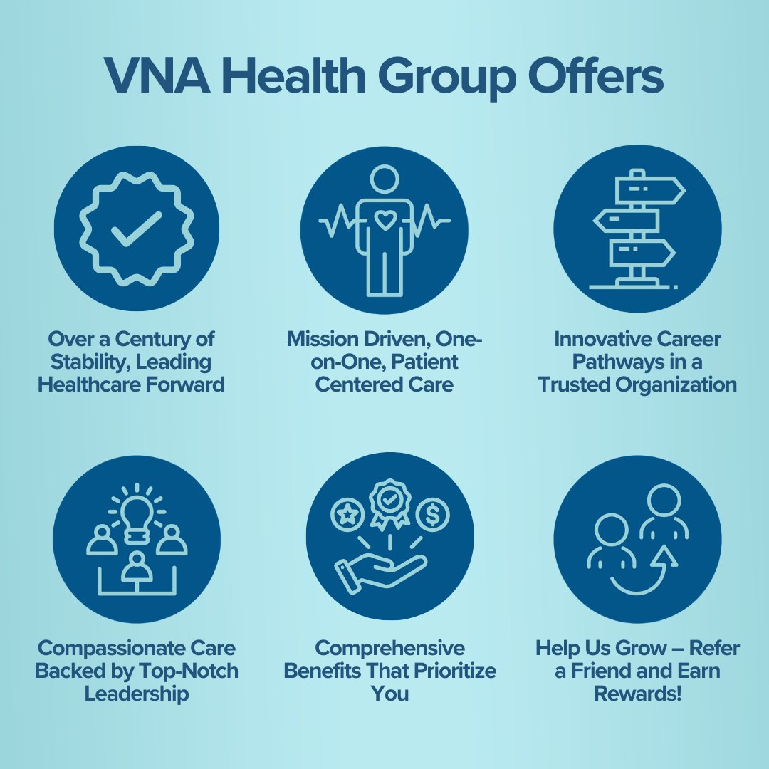 Join VNA Health Group as an Occupational Therapist serving Monmouth County. Leverage your expertise to deliver high-quality, patient-centered care in a collaborative, mission-driven environment that supports your professional growth.

Learn more: hubs.la/Q03DDzBD0