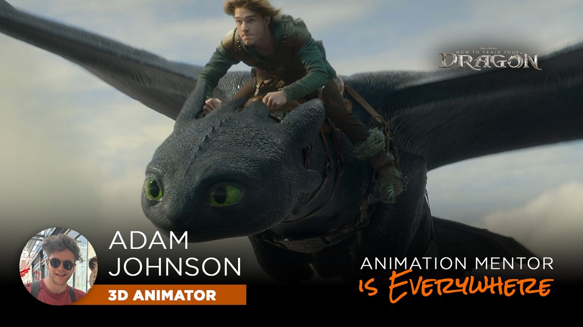 AnimationMentor's tweet image. From animating Paddington to bringing Toothless in How to Train Your Dragon (2025) to life, Adam Johnson’s journey is a reminder of where solid training and persistence can take you. 🚀

Read his full story here: am3d.co/454qdUN

#animationmentor #alumnispotlight