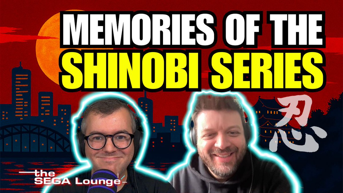 This week, we're celebrating the #Shinobi series by sharing our memories of our favorite games with special guest <a href="/SAVE_RAL/">Renato Almeida</a>. We also discuss our expectations for Art of Vengeance.

📻 Premieres this Thursday at 8pm UK on <a href="/RadioSEGA/">RadioSEGA 📡🎶🎧 #15YearsLiVE</a>

▶️ Available on-demand everywhere from Friday