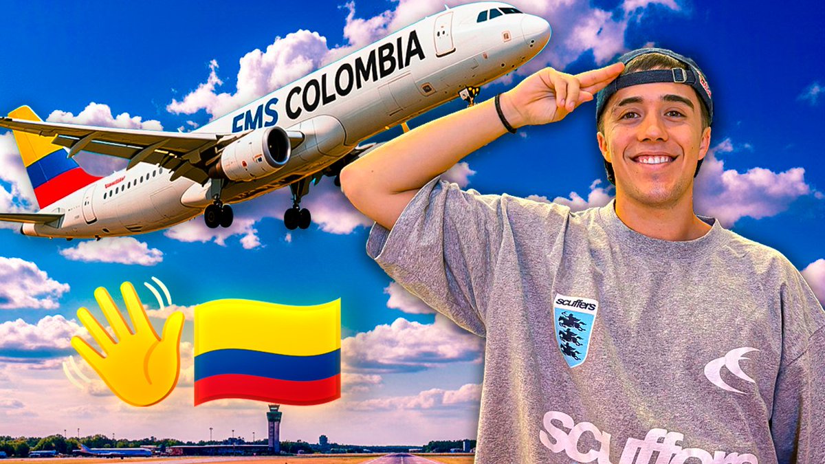 Ya es oficial, no solo me voy a competir a Colombia, si no que también me vendré a vivir aquí 

Acabamos de subir un vídeo explicando todo el traspaso y la mudanza a mi canal 😇

Voy a hacer muchos proyectos a parte de FMS desde aquí, estad atentos que son auténticas locuras 🤩♥️