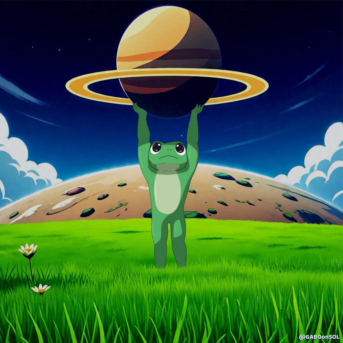 Not a frog… a cosmic force 🐸🌌🪐

$GABO on $SOL