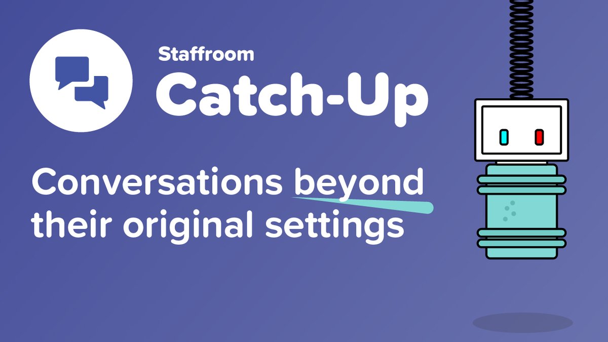 With episode 2 being released towards the end of this week, make sure you're caught up with our new podcast series, Staffroom Catch-Up. 

Last episode Fran caught up with primary deputy headteacher and mathematics lead Julia Norman.

👉 bit.ly/40OCM5m