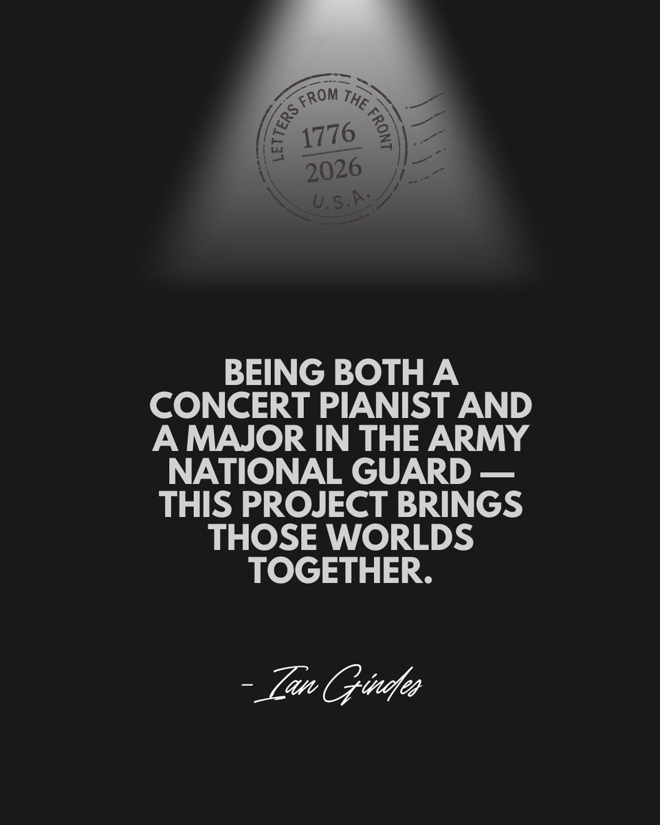 LettersUSA250's tweet image. Every time we read Ian’s quotes, we’re reminded why Letters From the Front matters — these voices deserve to be heard.” 🙌📜

#LettersFromTheFront #OperaCommunity #VeteransStories