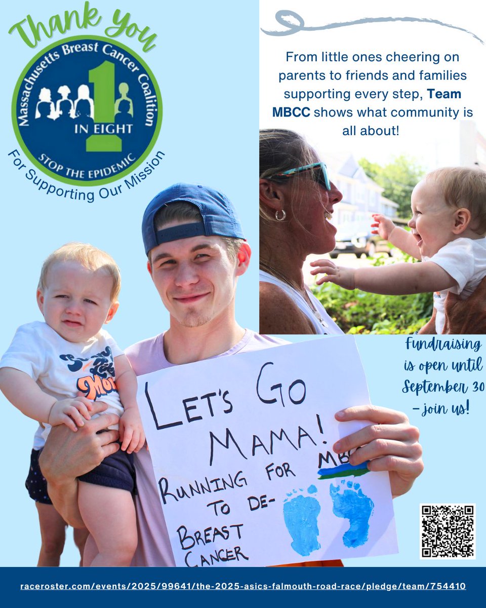 From little ones cheering on parents to friends and families supporting every step, Team MBCC shows what community is all about! 💕 Fundraising is open until September 30 – join us! raceroster.com/events/2025/99…