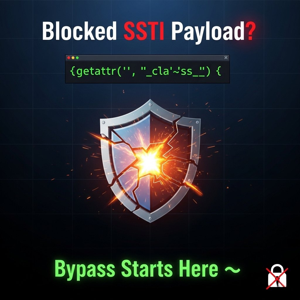 aacle_'s tweet photo. WAF blocking your basic SSTI payloads like {{ config }}? Good.

That means the low-hanging fruit is gone. Now the real fun begins. Here's how to bypass common SSTI filters that rely on simple blacklists.

#bugbounty #infoec

Thread 🧵:👇 https://t.co/DPPvSwixb1