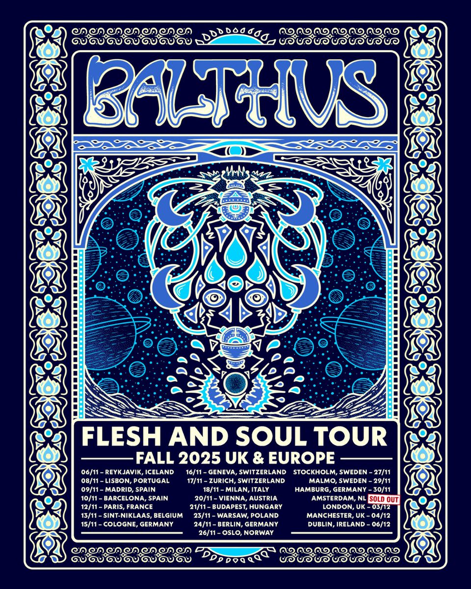 BALTHVS (@balthvs) on Twitter photo Budapest we are coming to you on November 21st and we can't wait🌸 Join us in jamming all night long at Turbina!
Tickets: livenation.hu/tickets/edp160…
Full tour dates: bandsintown.com/a/15514057-bal… Budapest we are coming to you on November 21st and we can't wait🌸 Join us in jamming all night long at Turbina!
Tickets: livenation.hu/tickets/edp160…
Full tour dates: bandsintown.com/a/15514057-bal…
