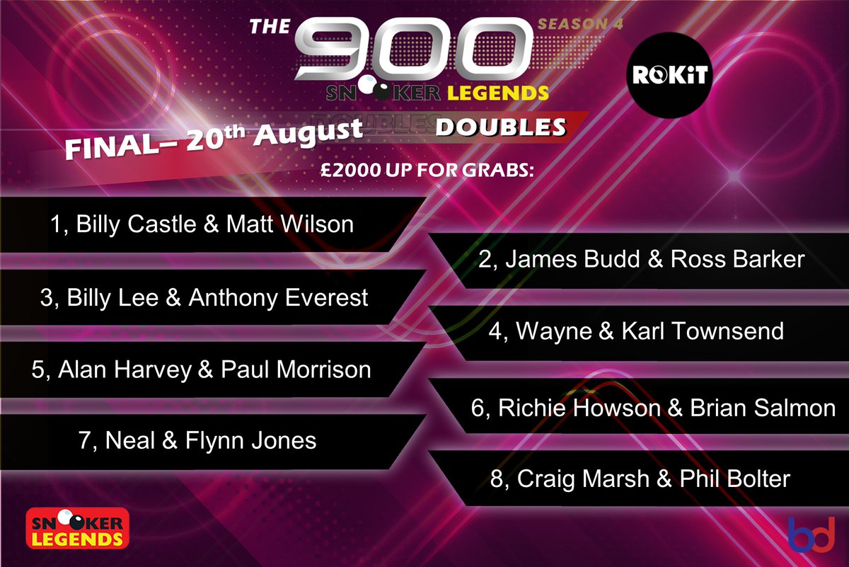 30 minute warning...youtube.com/@snookerlegends