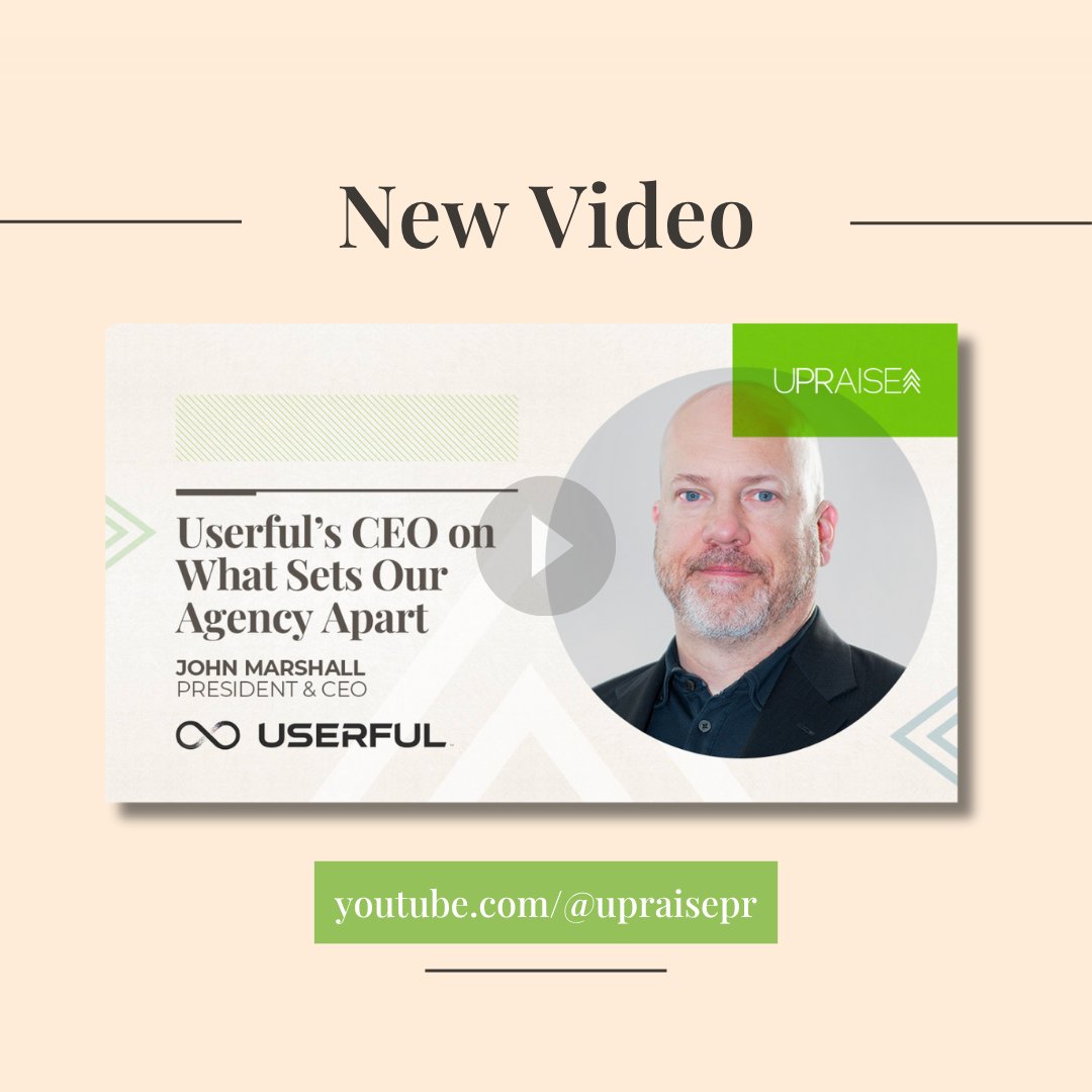 In our latest YouTube video, the President and CEO of <a href="/Userful/">Userful</a> shares why he values working with our team, from our innovative approach to our all-in mentality and experienced team that drives results: hubs.la/Q03Chz7v0

#PRAgency #MarketingAgency