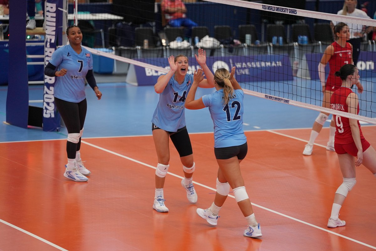 BSN SPORTS (@bsnsports) on Twitter photo 🏐 Proud to support the @usdvolleyball as they represented Team USA at the 2025 World University Games in Germany! Outfitted in 3 custom #BSNSPORTS uniform sets.
Special thanks to Pat Murray, USD, for making this happen!
Learn more 👉 bit.ly/3JmFEQV
<a href="/BSNSPORTS_SoCal/">BSN SPORTS So Cal</a> 🏐 Proud to support the @usdvolleyball as they represented Team USA at the 2025 World University Games in Germany! Outfitted in 3 custom #BSNSPORTS uniform sets.
Special thanks to Pat Murray, USD, for making this happen!
Learn more 👉 bit.ly/3JmFEQV
<a href="/BSNSPORTS_SoCal/">BSN SPORTS So Cal</a>