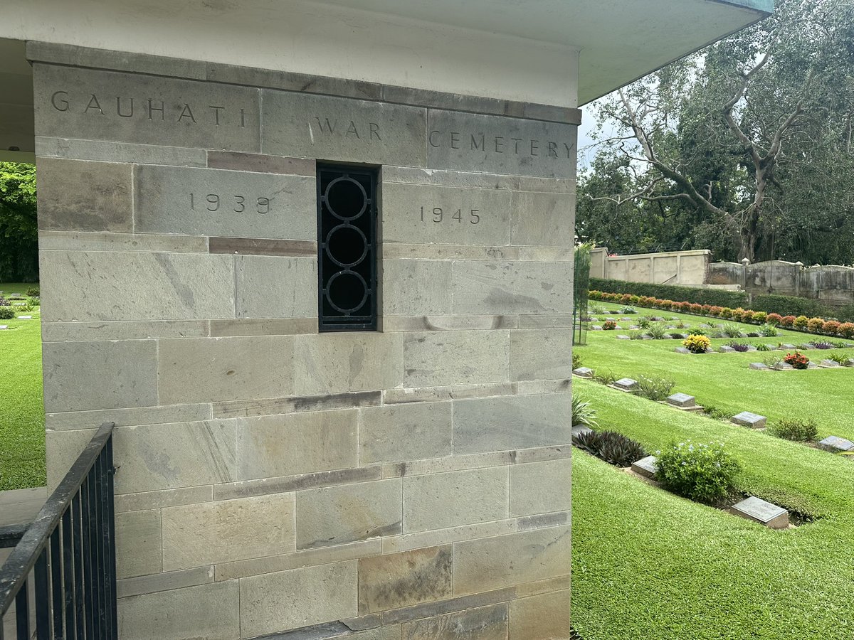 talk_to_aditya's tweet image. The Guwahati War Cemetery, awesomely maintained by @CWGC

Shed many tears reading the epitaphs.