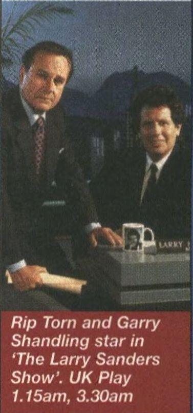 The Larry Sanders Show is on UK Play in 2001: