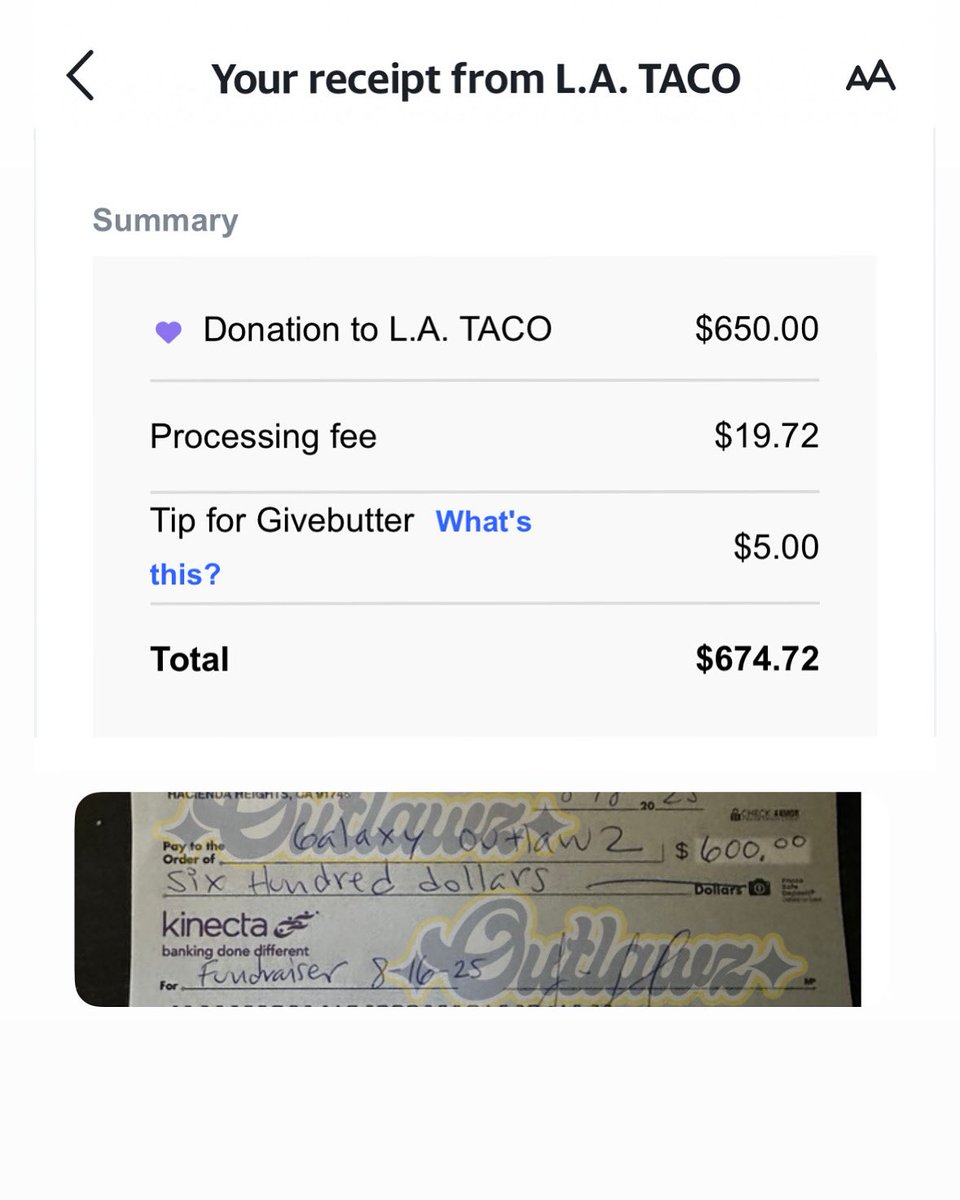 galaxy_outlawz's tweet photo. Thank you to everyone that came out to our fundraiser watch party this past Saturday. Thank you to @ACBrigade and Sunset Room for collaborating with us 🤝 .
@LATACO https://t.co/Z0yqmiWcnT