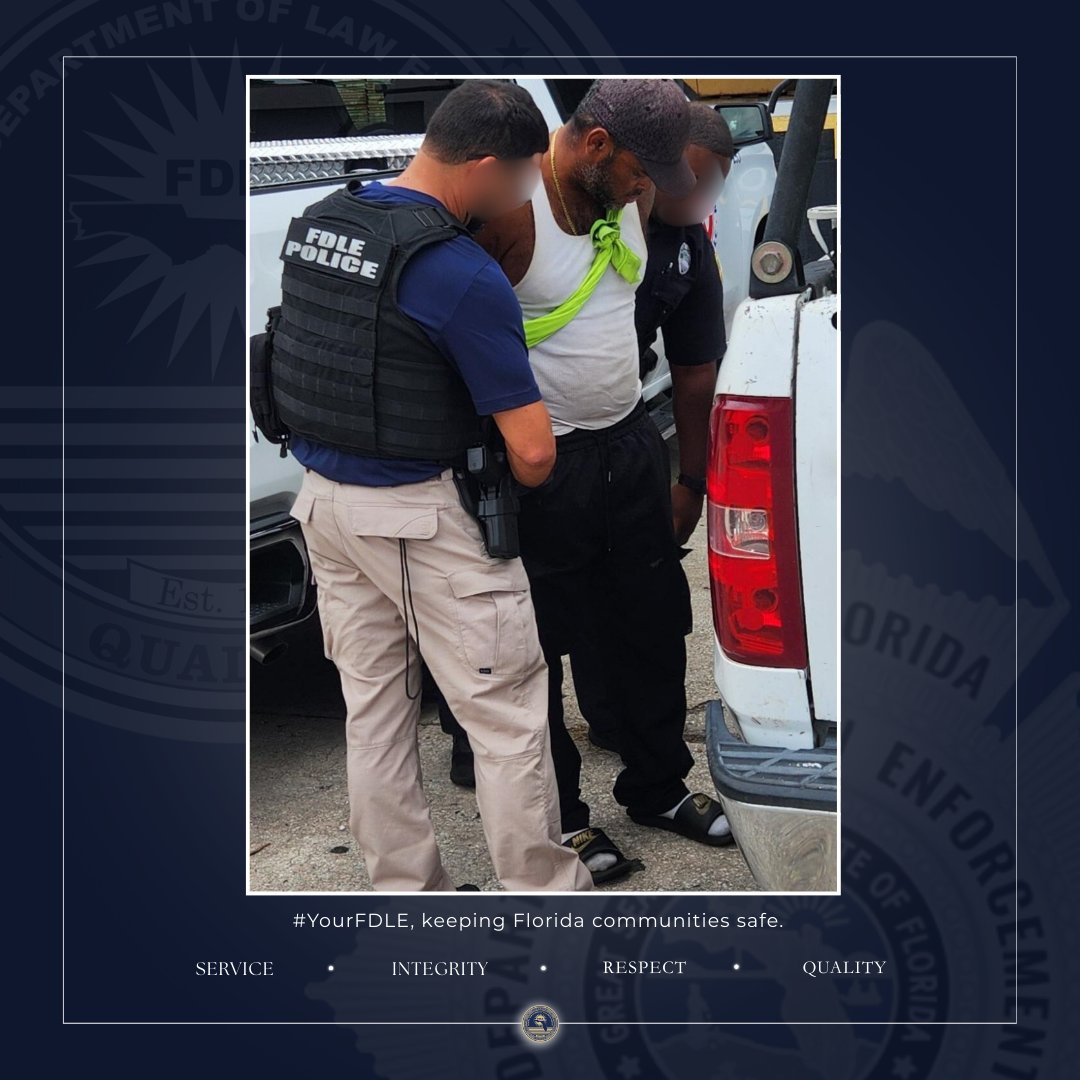 FDLE (@fdlepio) on Twitter photo This predator hoarded 1,700+ photos and videos of children and animals being sexually abused. Here's a new photo for the collection: his arrest by FDLE Jacksonville and <a href="/JSOPIO/">Jax Sheriff's Office</a>.
Thanks to FDLE's investigators, Soto is finally behind bars. <a href="/AGJamesUthmeier/">Attorney General James Uthmeier</a> will see him in court. This predator hoarded 1,700+ photos and videos of children and animals being sexually abused. Here's a new photo for the collection: his arrest by FDLE Jacksonville and <a href="/JSOPIO/">Jax Sheriff's Office</a>.
Thanks to FDLE's investigators, Soto is finally behind bars. <a href="/AGJamesUthmeier/">Attorney General James Uthmeier</a> will see him in court.