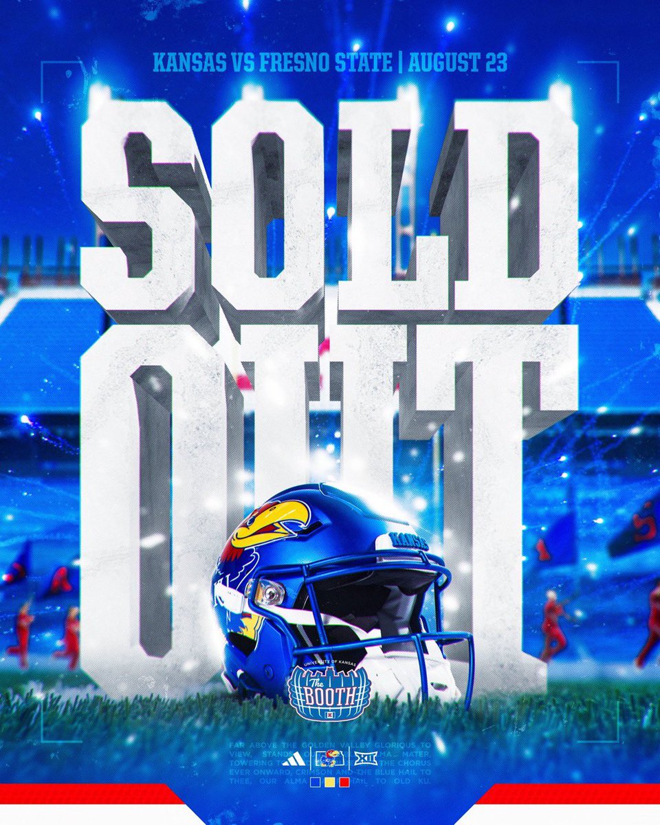 “KU fans never fill up their football stadium”

Shut up.