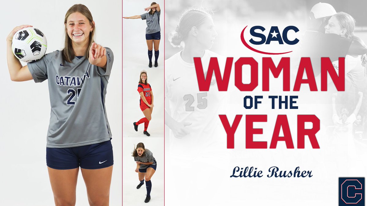 Catawba College Athletics (@catawbaindians) on Twitter photo Lillie Rusher is the 2024-25 <a href="/SAC_Athletics/">South Atlantic Conference</a> Woman of the Year!
Release | bit.ly/3Jnr4st
#CatawbaCulture | #Together Lillie Rusher is the 2024-25 <a href="/SAC_Athletics/">South Atlantic Conference</a> Woman of the Year!
Release | bit.ly/3Jnr4st
#CatawbaCulture | #Together